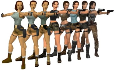 Credit: http://www.gamechup.com/evolution-of-lara-crofts-model-first-game-to-the-reboot/